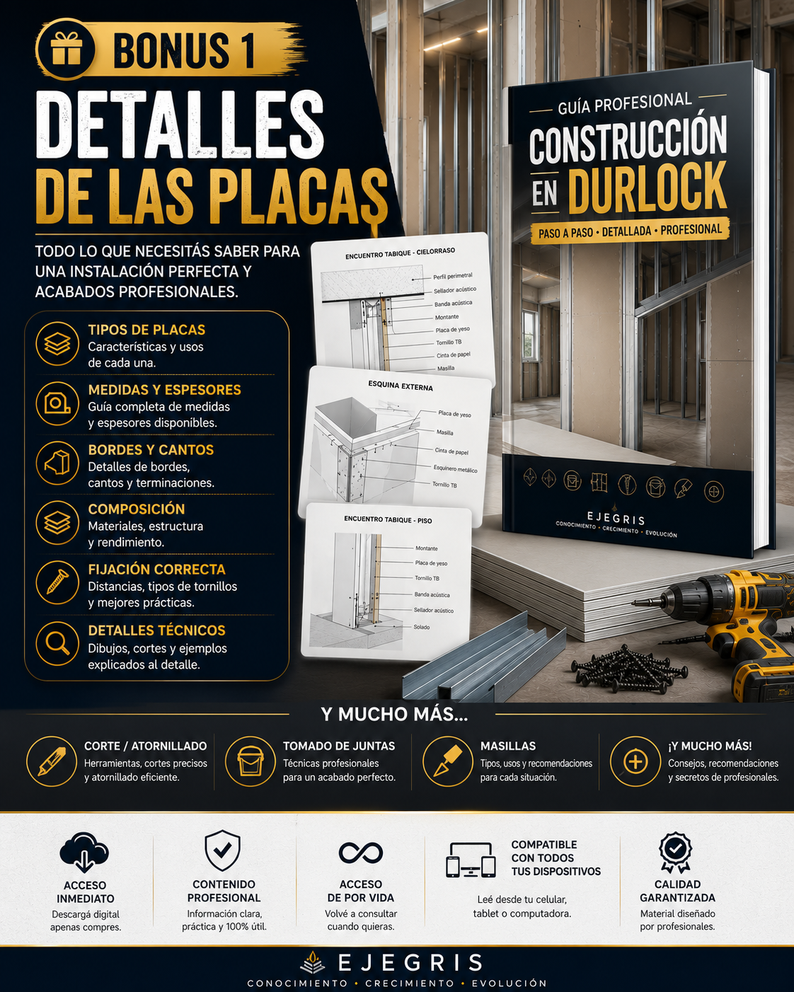 Guía Profesional de Construcción en Durlock | Paso a Paso para Principiantes y Profesionales
