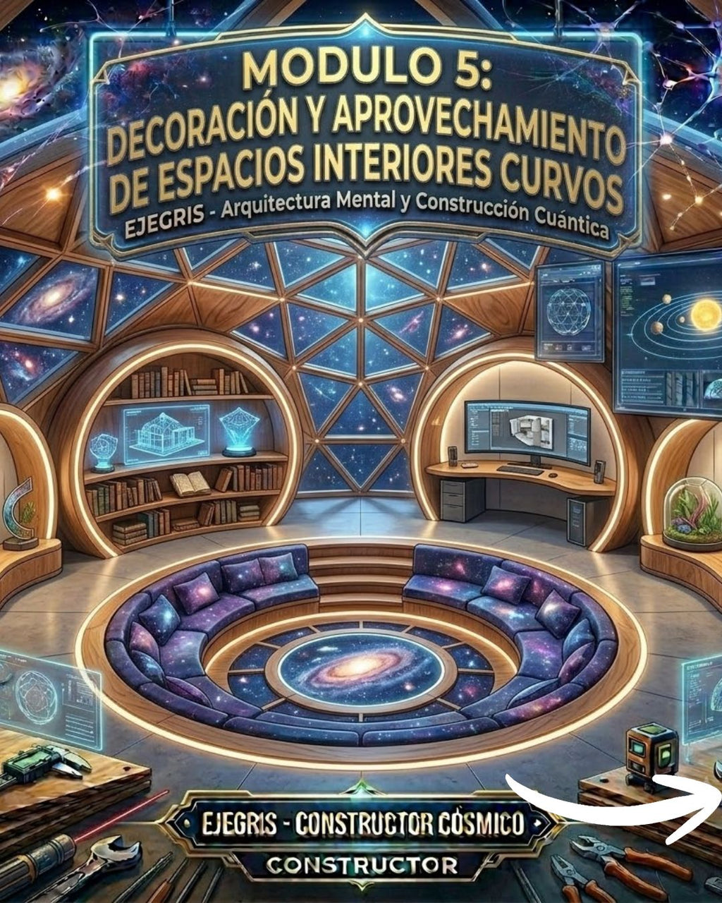 🌌 CURSO DIGITAL: CONSTRUCCIÓN DE DOMOS GEODÉSICOS