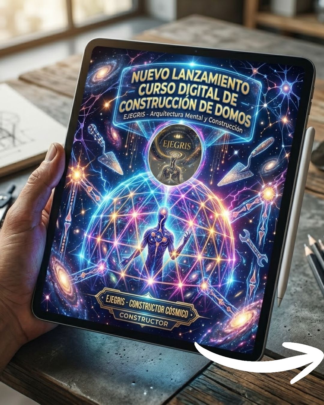 🌌 CURSO DIGITAL: CONSTRUCCIÓN DE DOMOS GEODÉSICOS