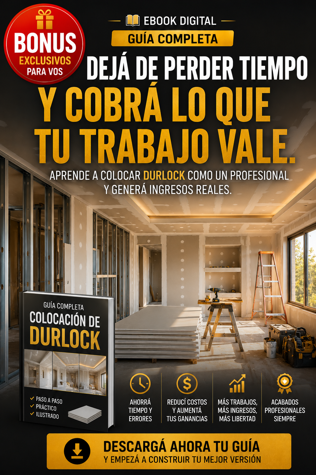 Curso digital de construcción en yeso
